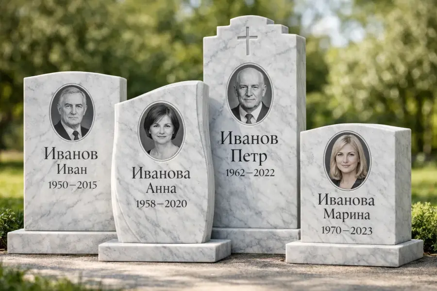 Мраморные памятники